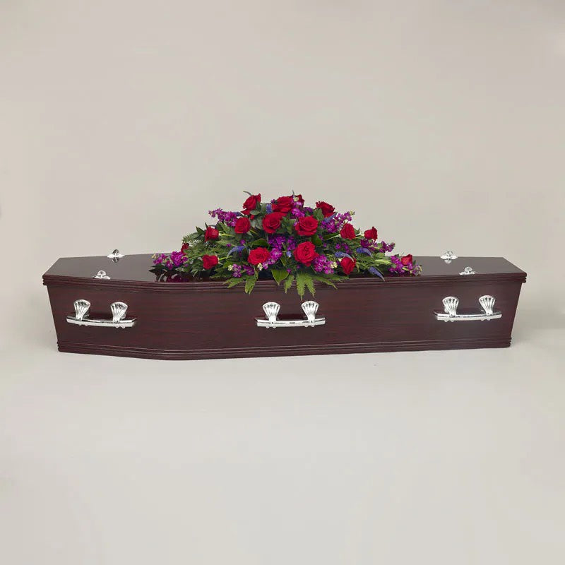 Seasonal Funeral Casket Flowers